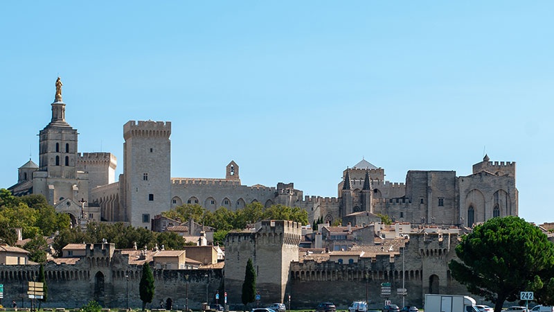 Vue d'Avignon - Que faire à Avignon