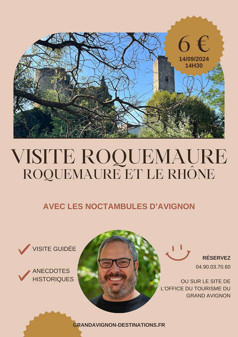 Visiter Roquemaure ce 14 septembre