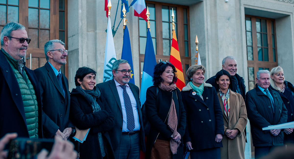 Inauguration Gare Centre Avignon : Les élus